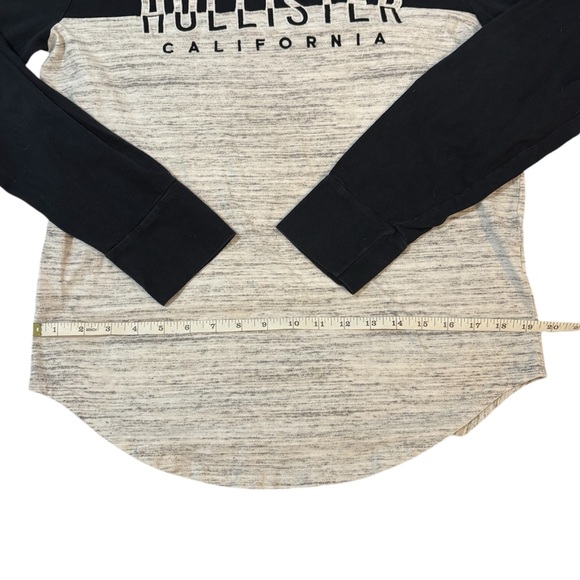 Hollister Black and Gray Long Sleeve Shirt - Picture 3 of 5
